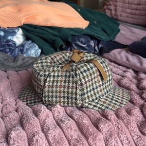 Barbour Multicolor Plaid Women's Hat